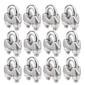 Miniatyrbillede 2 af 5: Wire Rope Clip Kabelklemme 304 Rustfrit Stål U-Bolt Saddel Fas