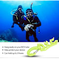 Miniatyrbilde 4 av 5: Dykkerslange, 2 farger dykkerslangeholder med dobbel BCD-plastklips Scuba-slangeregulator Dykk Ac