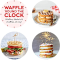 Miniatyrbillede 5 af 5: Mini Maker til Individuelle Vafler, Hash Browns, Keto Chaffles osv.