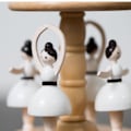 Miniatyrbillede 5 af 6: ##/Musikbøjle, roterende træbase, gave til piger##/
