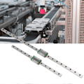 Miniatyrbilde 4 av 5: MGN12 MGN12H Guide Glideblokk Miniatyr Sterkt Lager Stål Høy Hardhet Lineær Glideskinne for 3D-skriver 2