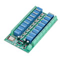 Miniatyrbillede 5 af 5: Trådløs Kontrol Relæ Board Relæ Modul 16 Kanal Relæ Board Relæ Switch Modul