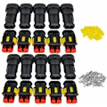 Pikkukuva 5 / 5: 12V Vedenkestävä Liitin, Vedenkestävä Sähköliitin, 1.5mm