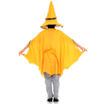 Pikkukuva 3 / 5: ##/(Keltainen) Lasten Halloween-noitaviitta hatulla - Ihoystävällinen##/