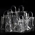 Miniatyrbild 5 av 5: Förvaringspåse Universal Portabel Transparent Genomskinlig Påse 15*7*33cm