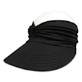 Miniatyrbillede 2 af 5: /#/Visor Cap Dame Solhat - Bred Skygge - UV Beskyttelse UPF 50+ Sammenfoldelig Strandhat - Hurtigtørrende - Solbeskyttelse - Strand Sports Cap/#/