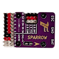 Miniatyrbilde 5 av 5: Lefei Sparrow 2-OSD Flight Controller Gyro Stabilisering Return Home Støtte SBUS PPM PWM IBUS CRSF