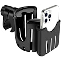 Miniatyrbilde 2 av 5: Barnevognkoppholder med telefonholder, universell flaskeholder