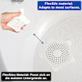 Miniatyrbilde 1 av 5: TPR Avløpsbeskytter for vask, 14,5 x 14,5 cm, sett med 4 kjøkkenvask