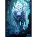 Miniatyrbilde 1 av 5: ##/5D diamantmalerisett (skogstiger)##/