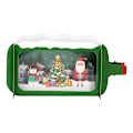 Miniatyrbild 1 av 5: ##/3D Julhälsningskort - Drivande Julflaska, Jul##/