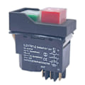 Miniatyrbillede 1 af 5: KJD17 6 Ben Elektromagnetisk Start Trykknapkontakter 15A AC250V IP55 Vandtæt Sikkerhedsudstyr