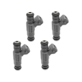 Pikkukuva 1 / 5: 1 Sarja 4 kpl 0280156063 06A906031BC FJ896 Polttoainesuuttimen suutin A3 TT 1.8L L4 2003-2006 3.2L