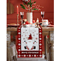 Miniatyrbild 2 av 5: ##/Julbordstablett, Tomte Röd Rutiga Rustik Tablett##/