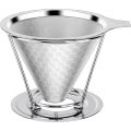 Miniatyrbilde 2 av 5: (800Mesh) Gjenbrukbar kaffefilter, permanent filter i rustfritt stål
