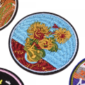 Miniatyrbillede 5 af 5: /#/Pakke med 9 runde stofpatches/#/