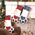 Miniatyrbild 4 av 5: ##/Par Hundtass Julstrumpor, Juldekoration, för Gåvor##/