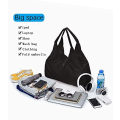 Miniatyrbilde 1 av 5: Sportsbag (Svart), Treningsbag med Skoavdeling for Gym Bag