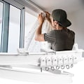 Miniatyrbilde 4 av 5: Fleksibel Gardinstang, 3 Meter Utvidbar Gardinstang, Gardinstang