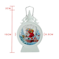 Miniatyrbild 2 av 5: ##/Julbellslykta - brons snögubbe, LED juldekoration,##/