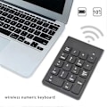 Pikkukuva 2 / 5: 2.4g langaton numeronäppäimistö 18 näppäimen pieni näppäimistö USB mekaaninen kelluva tuntuma