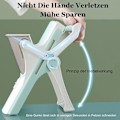 Miniatyrbilde 5 av 5: ##/Grønnsaksjærer med justerbar 5-blad rasp julienne planing##/