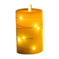 Miniatyrbilde 1 av 5: LED-lys med 360 graders synsvinkel, stjernelys, 3 pakninger
