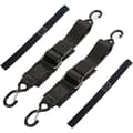 2-pack Båttransportspännband för akterspegel, 5 cm x 1,2 m justerbara akterspegelband med snabbspänne