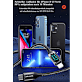 Pikkukuva 2 / 6: ##/Type-C - Lightning -nopea lataus -latauskaapeli 2m musta USB-C##/