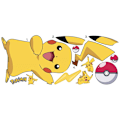 Miniatyrbild 3 av 4: ##/Väggdekaler för stora Pikachu, peel and stick, för barn, tecknade väggdekaler##/