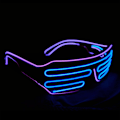 Pikkukuva 3 / 4: Shutter EL Wire Neon -lasit Flashing LED -aurinkolasit Valo C