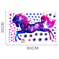 Miniatyrbild 5 av 5: Luminous Unicorn Väggdekaler Väggdekaler Mural Dekaler för Säng