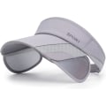 Miniatyrbillede 2 af 5: Dame Visor, Åndbar Anti-UV Visor Kasketter med Tilbageklappelig B