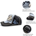 Miniatyrbillede 4 af 4: Vintage Solhat Baseball Cap til Kvinder og Mænd til Ferie og Rejser