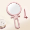 Miniatyrbilde 4 av 5: ##/2 stk Dobbeltsidig Håndspeil - 5 x Foldbart Sminkespeil med Håndtak - Rundt Reisespeil - for Sminke og Styling##/