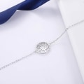 Miniatyrbild 3 av 5: Armband för kvinnor med livets träd i 925 sterling silver, 19 cm