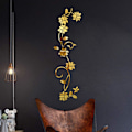 Miniatyrbillede 5 af 5: ##/Blomsterranke Akryl Spejl Vægstickers, Elegant Spejlindstilling##/