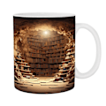 Miniatyrbilde 1 av 5: 300-400ML Bokhyll Kaffekopp med Håndtak Varmebestandig Keramisk Matkvalitet Multifunksjonell Te Melk Vann Bibliotek Hylle Kopp Bokelsker Bursdagsgave B