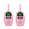 Miniatyrbillede 2 af 5: To-delt Pink Børne Walkie Talkie Genopladelig Trådløs 3KM Par