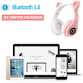 Miniatyrbillede 4 af 6: ##/(Khaki) Høretelefoner med LED-lys On-Ear Høretelefoner##/