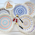 Pikkukuva 2 / 2: ##/Pöytäliinat 4 kpl Kudotut Boho Mandala Pöytäliinat##/