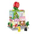 Miniatyrbillede 1 af 2: ##/Byggeklodser mini by gadescene, blomsterbutik, 908 stykker##/