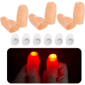 Miniatyrbilde 2 av 5: 6 Magiske Tommelfingerlys Fake LED Fingerlys Blinkende LED Magisk T
