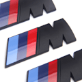 Miniatyrbillede 3 af 4: Bilsticker, 2 stk. 3D Emblem Sport Logo S Bogstaver Bils Exterio