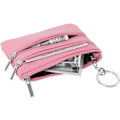 Miniatyrbillede 4 af 5: (pink) Kvinders Ægte Læder Møntpung Mini Pung Pengepung