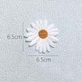 Miniatyrbilde 5 av 5: 6 stk Daisy Delicate Broderte Lapp, Broderi Blomst Lapp