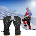 Miniatyrbilde 1 av 6: ##/Laderbare Oppvarmede Hansker Vinter Varme Sykkelhansker##/
