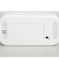Miniatyrbild 2 av 6: ##/Elektronisk klocka med vit LED-digital display##/