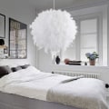Miniatyrbild 1 av 5: Fjäderpendellampa, Modern 30CM Sfär Chandelier, E27 Tak