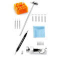 Miniatyrbillede 5 af 5: ##/Ur Reparationsværktøj med Metalbåndsfjerner Skala Måler Holder##/